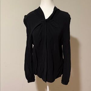 Club Monaco Black Blouse